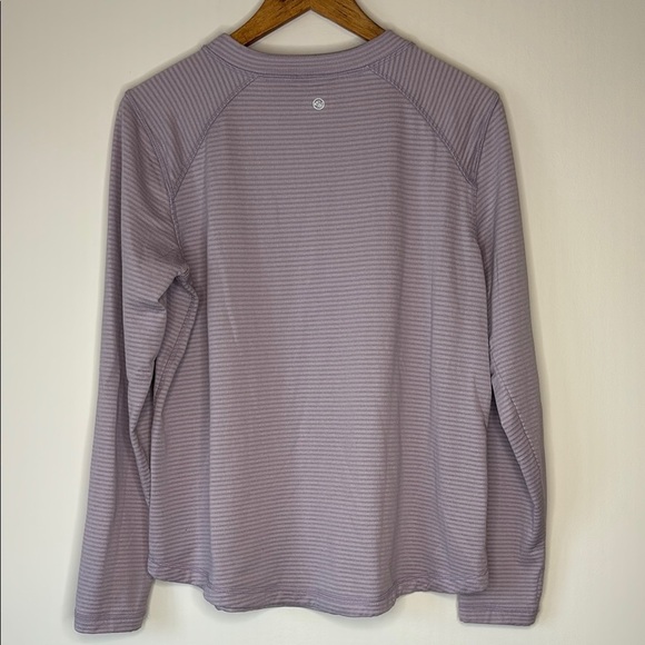 Eddie Bauer Thermal Raglan Long Sleeve Crewneck Top - Picture 2 of 4